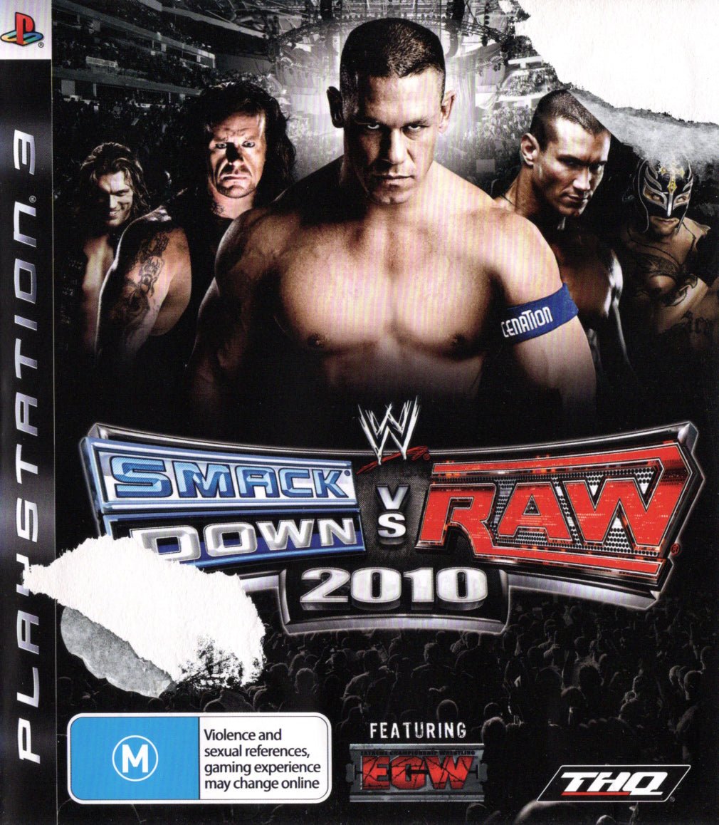 WWE SmackDown vs. Raw 2010 Playstation 3 PS3 Game PAL