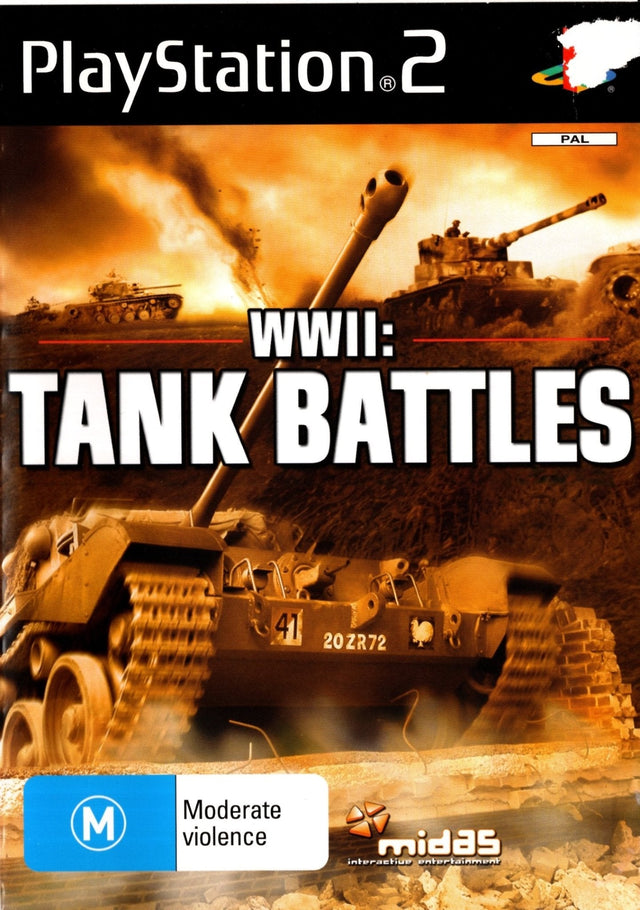 WWII: Tank Battles Playstation 2 PS2 Game PAL