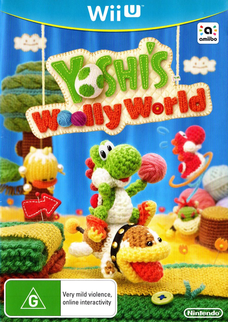 Yoshi's Woolly World Nintendo Wii-U Game PAL