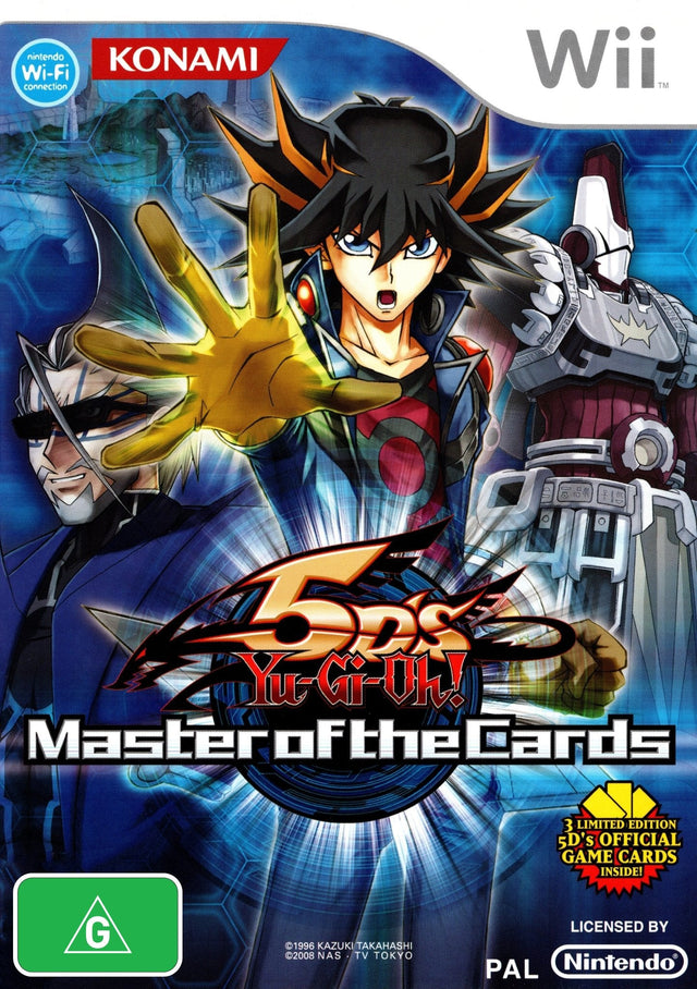 Yu-Gi-Oh! 5D's: Master of the Cards Nintendo Wii Game PAL