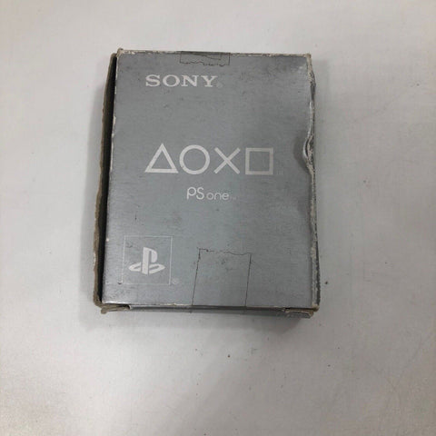 Playstation 1 PS1 Memory Card PSOne Grey Boxed 25F4