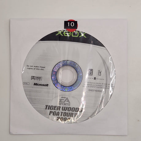 EA Sports Tiger Woods PGA Tour 2004 Xbox Original Game Disc Only