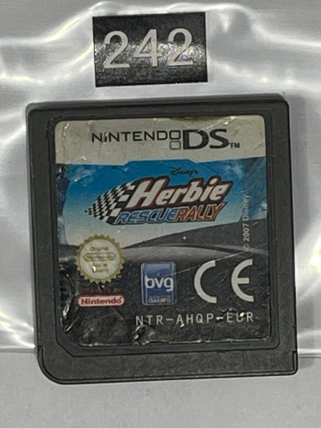 Herbie Rescue Rally Nintendo DS Game Cartridge