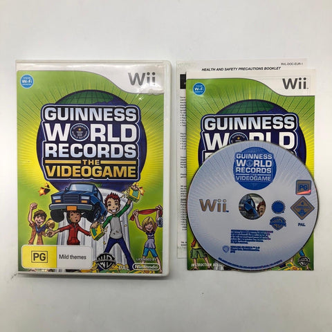Guinness World Records Nintendo Wii Game + Manual PAL 06n3