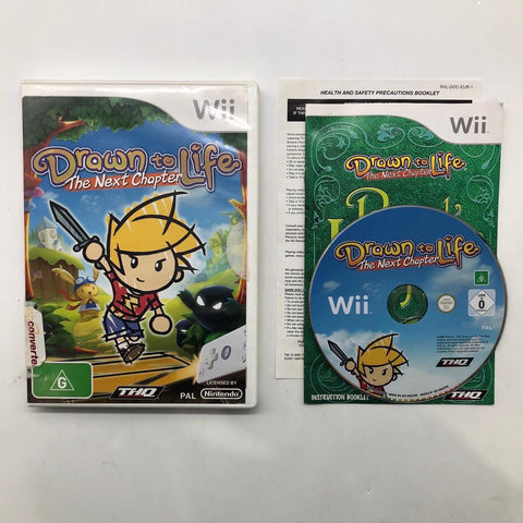 Drawn To Life The Next Chapter Nintendo Wii Game + Manual PAL 06n3