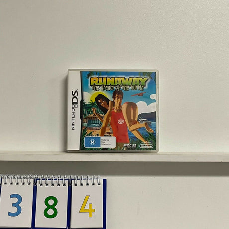 Runaway The Dream of the Turtle Nintendo DS game + Manual