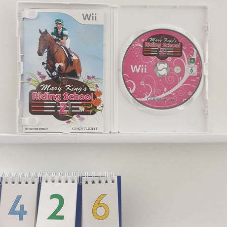 Mary Kings Riding School 2 Nintendo Wii Game + Manual PAL