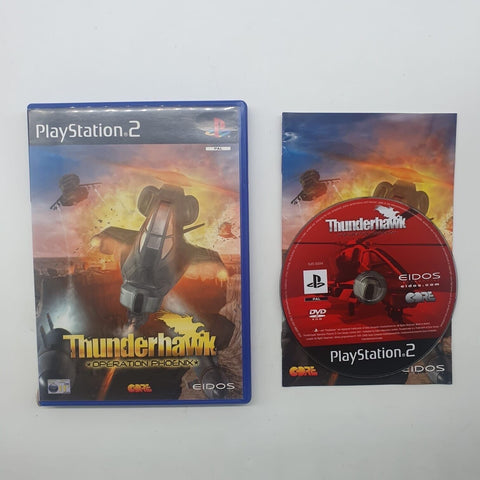 Thunderhawk Operation Phoenix PS2 Playstation 2 Game + Manual PAL