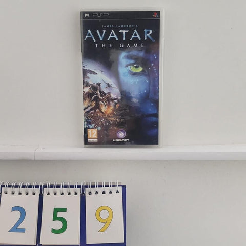Avatar The Game PSP Playstation Portable Game + Manual oz259