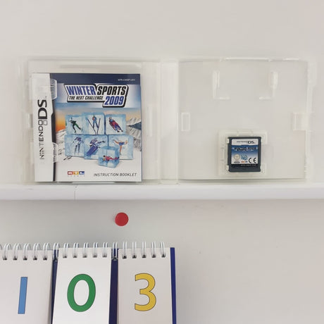 Winter Sports The Next Challenge 2009 Nintendo DS Game + Manual
