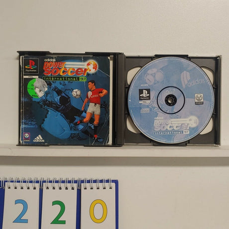 Adidas Power Soccer International 97 PS1 PlayStation 1 Game + Manual PAL