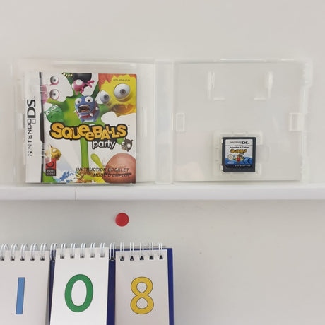 Squee Balls Party Nintendo DS Game + Manual