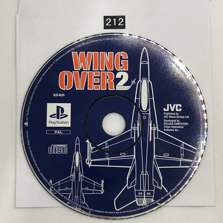 Wing Over 2 II PS1 Playstation 1 Game Disc Only