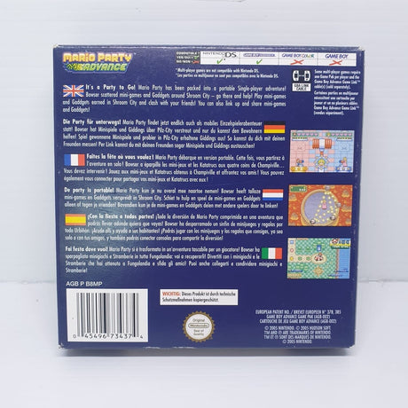 Mario Party Advance Nintendo Gameboy Advance GBA Boxed Complete