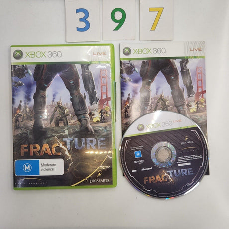 Fracture Xbox 360 Game + Manual PAL