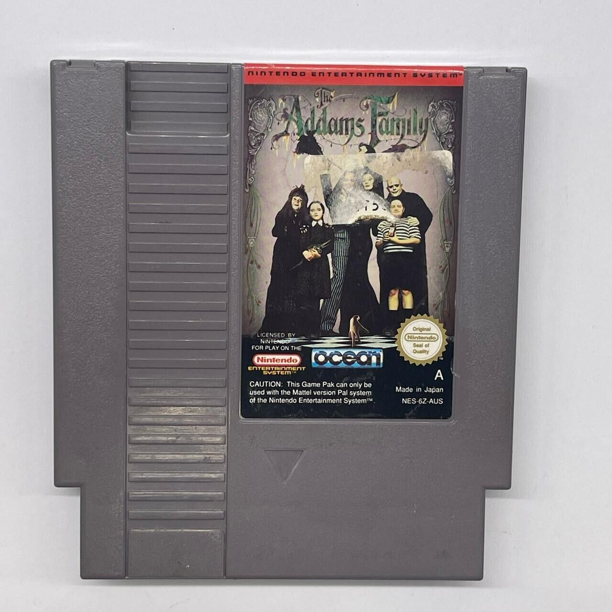 The Addams Family Nintendo Entertainment System NES Game PAL - Trippy Trades 