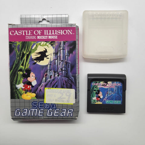 Castle Of Illusion Starring Mickey Mouse Sega Game Gear Game Boxed