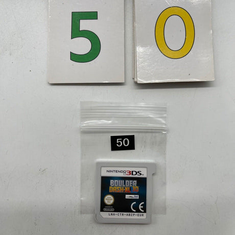 Boulder Dash-Xl 3D Nintendo 3DS Game Cartridge PAL