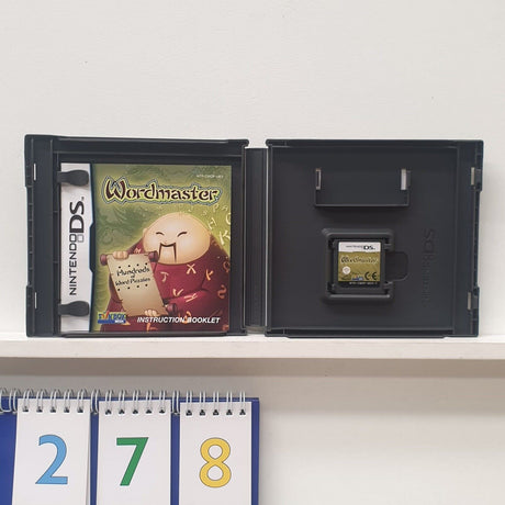 Wordmaster Nintendo DS game + manual