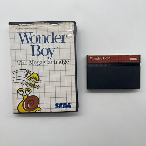 Wonder Boy Sega Master System Game PAL 25F4