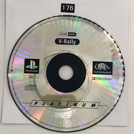 V-Rally PS1 Playstation 1 Game Disc Only