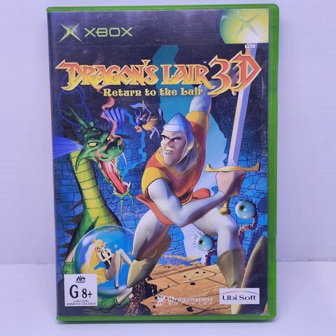 Dragon's Lair 3D Return to the Lair Xbox Original Game Brand New SEALED