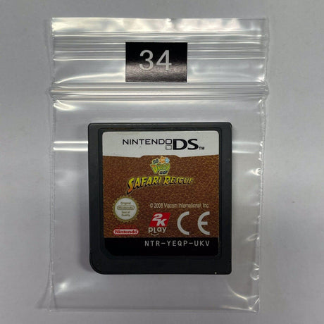 Go Diego Go Safari Rescue Nintendo DS Game Cartridge