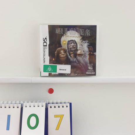 Where The Wild Things Are Nintendo DS Game + Manual