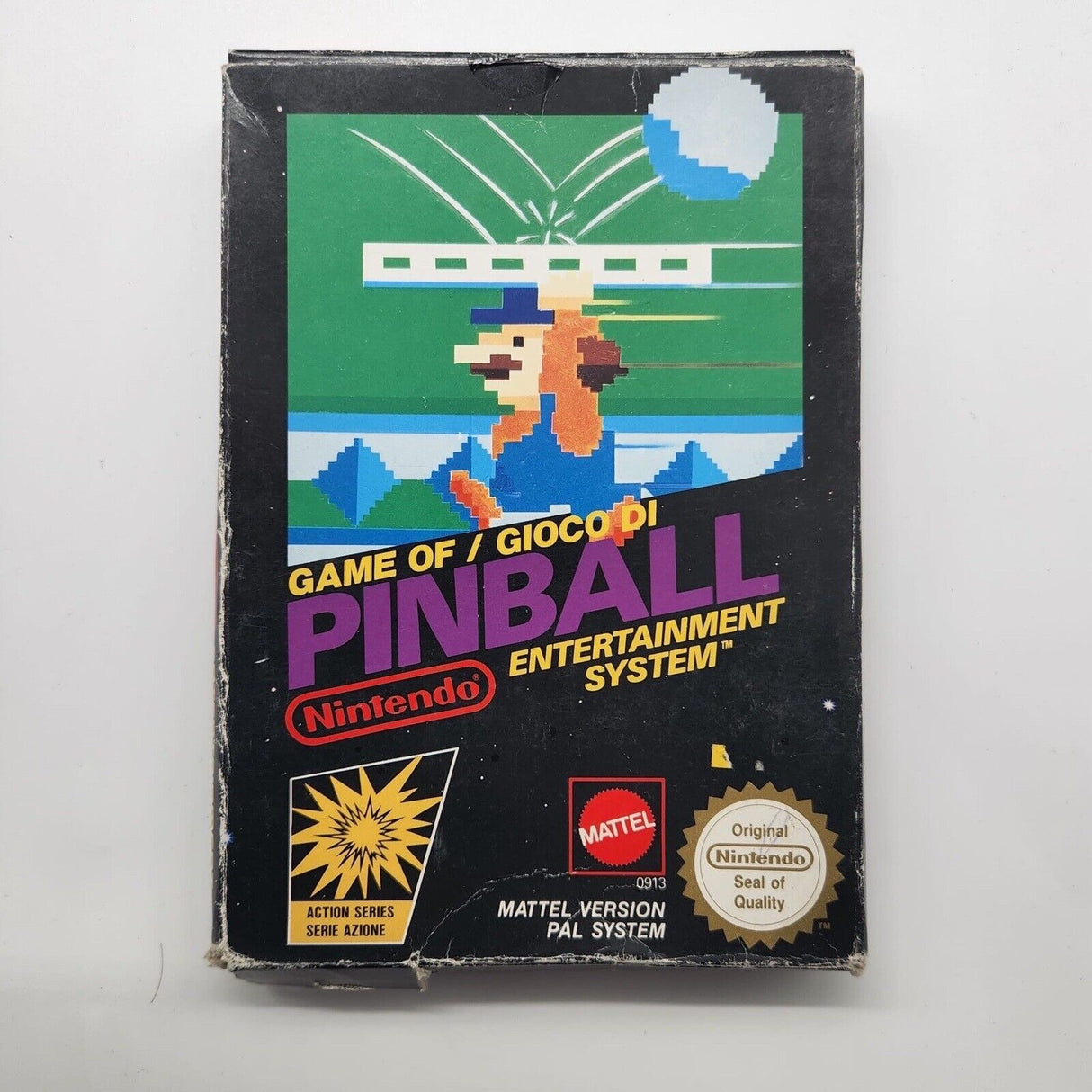 Pinball Nintendo Entertainment System NES Game PAL Boxed Complete - Trippy Trades 