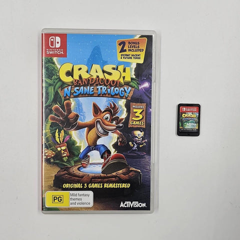 Crash Bandicoot: N.Sane Trilogy Nintendo Switch Game 25F4