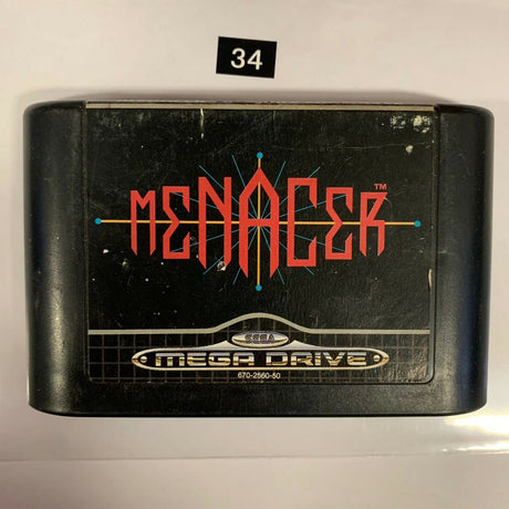 Menacer 6 Sega Mega Drive Game Cartridge PAL