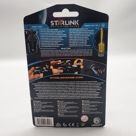 Ubisoft Starlink Battle for Atlas Weapons Pack Iron Fist Freeze Ray MK. 2 Toy