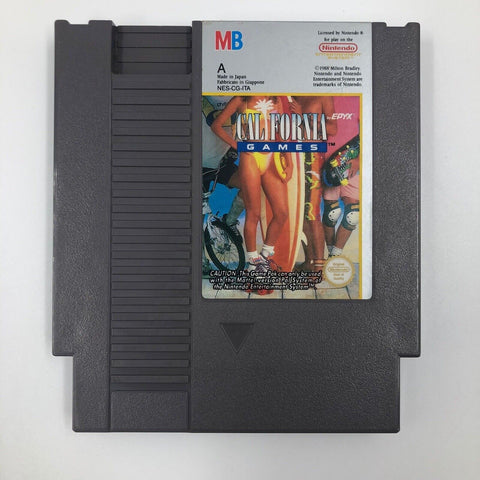 California Games Nintendo Entertainment System NES Game PAL 25F4