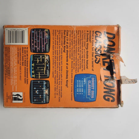 Donkey Kong Classics Nintendo Entertainment System NES Game Boxed Complete