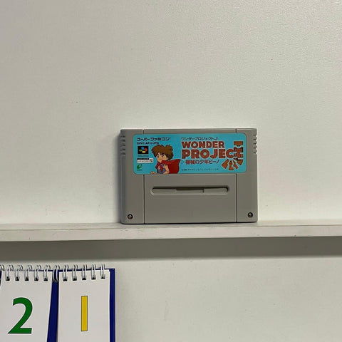 Wonder Project J Nintendo Super Famicom SNES Game Cartridge NTSC-J