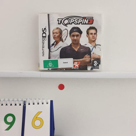Top Spin 3 III Nintendo DS Game + Manual