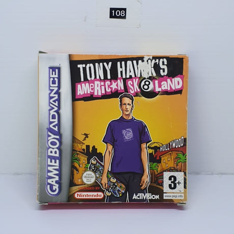 Tony Hawk`s American Sk8Land Nintendo Gameboy Advance GBA Boxed Complete oz108 - Trippy Trades 