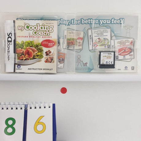 My Cooking Coach Prepare Healthy Recipes Nintendo DS Game + Manual