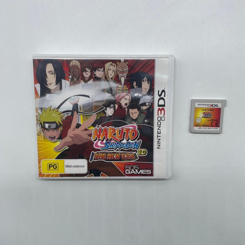 Naruto Shippuden 3D The New Era Nintendo 3DS Game PAL