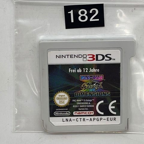 Pac-Man & Galaga Dimensions Nintendo 3DS Game Cartridge PAL