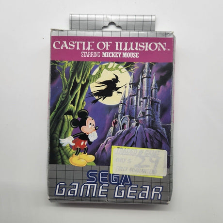 Castle Of Illusion Starring Mickey Mouse Sega Game Gear Game Boxed - Trippy Trades 