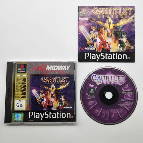 Gauntlet Legends PS1 Playstation 1 Game + Manual PAL 25F4