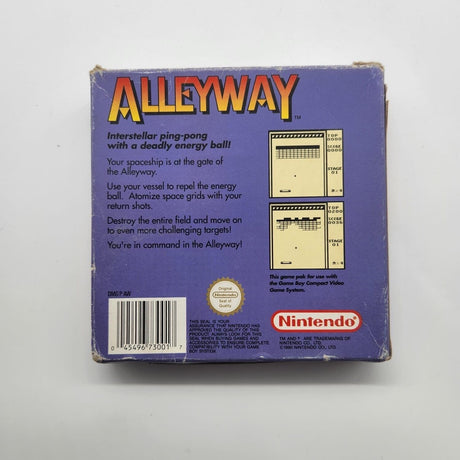 Alleyway Nintendo Gameboy Original Game Boxed