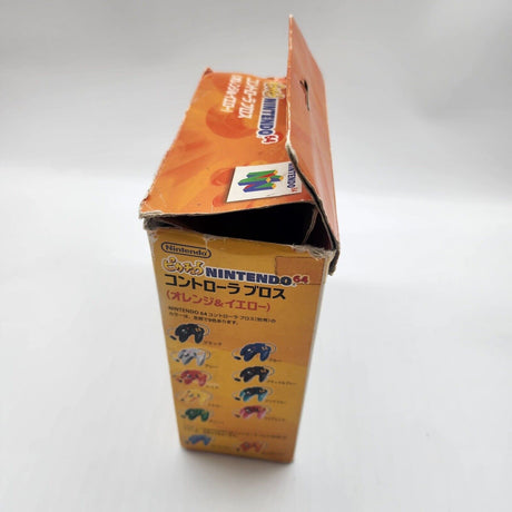 Nintendo 64 N64 Pikachu Orange Controller Boxed Japanese