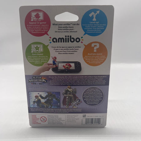 Super Smash Bros Ganondorf Amiibo Figure