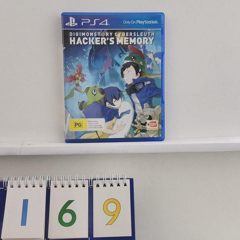 Digimon Story Cyber Sleuth Hacker's Memory PS4 Playstation 4 Game oz169