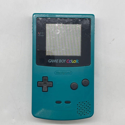 Nintendo Gameboy Color/Colour Teal Blue Console 28j4 12D