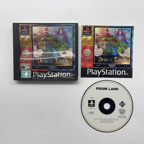Prism Land PS1 Playstation 1 Game + Manual PAL 25F4