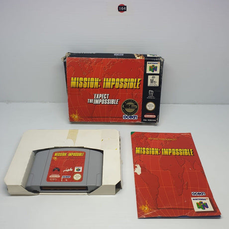 Mission impossible Nintendo 64 N64 Game Boxed Complete PAL