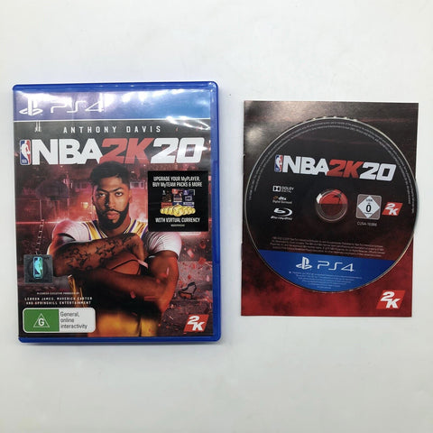 NBA 2K20 PS4 Playstation 4 Game + Manual 24d3
